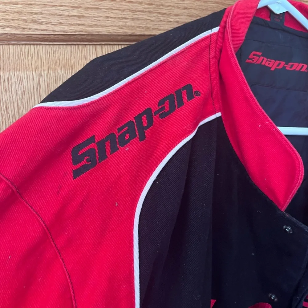 Snap on Racing black & red coat